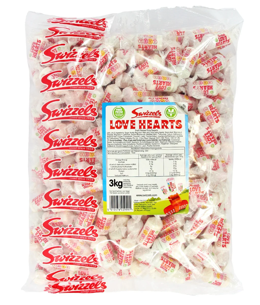 Love Hearts Mini Rolls 3kg Mega Party Pack - Image 5