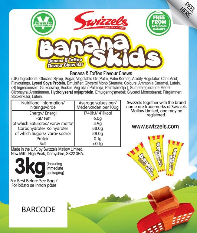 Banana Skids 3kg Mega Party Pack - Image 3