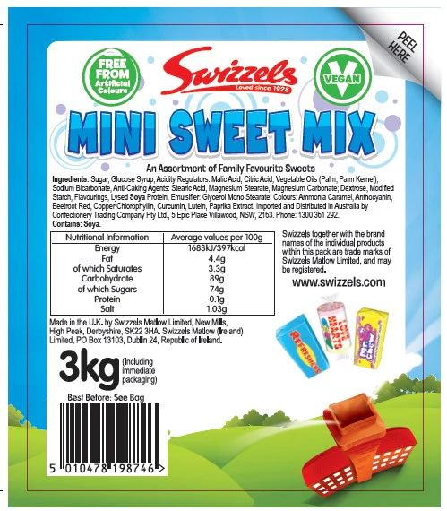 Mini Sweets 3kg Mega Party Pack - Image 3