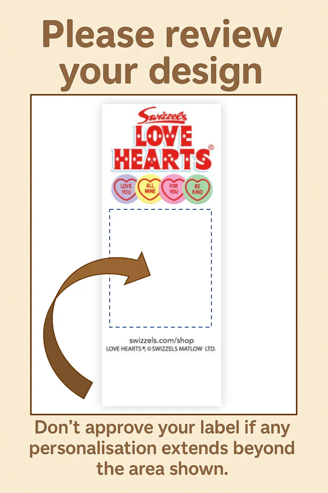 Branded Love Hearts - 800 Rolls - Image 3