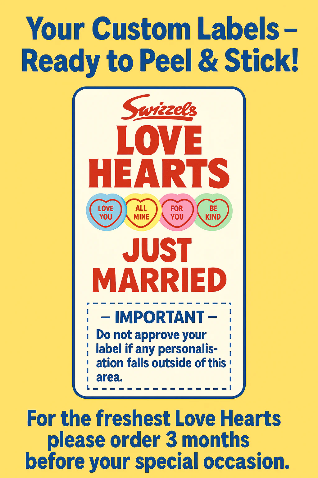 Personalised Special Occasion Love Hearts - Image 4