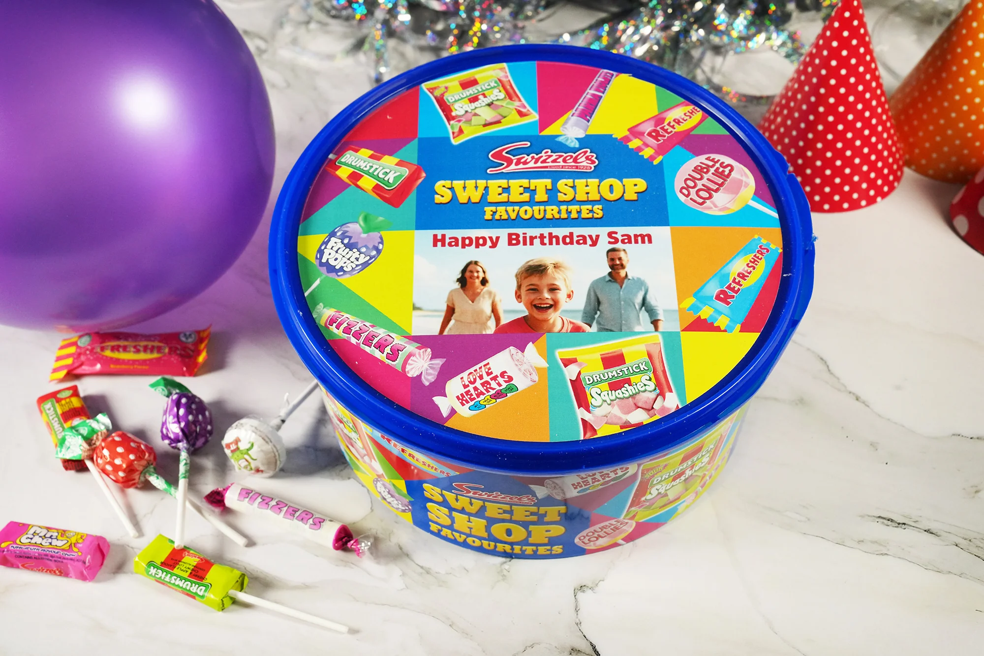 Personalised Sweet Shop Favourites Tub - Image 3