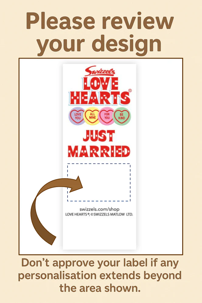 Personalised Wedding Favour Labels (50 Labels Only) - Image 6