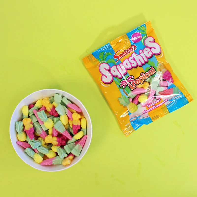 Squashies Tropical Box. 12 x 100g Bags - Image 4
