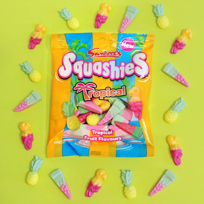 Squashies Tropical Box. 12 x 100g Bags - Image 5